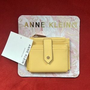 Anne Klein Yellow Wallet (New)